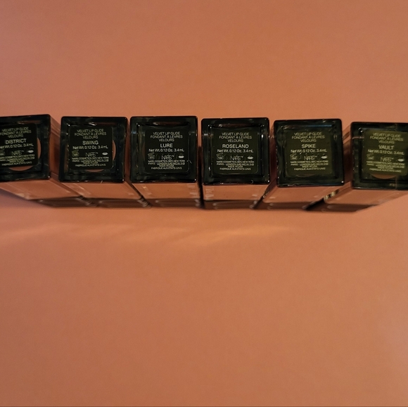NARS Narsissist Velvet Lip Glide Set: Wanted (6 Pink & Brown Hues), .12ozx6, NIB - Picture 5 of 7